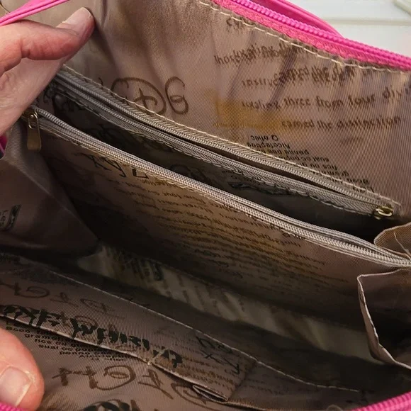 Pink Women's Bag/ Backpack - Picture 5 of 5